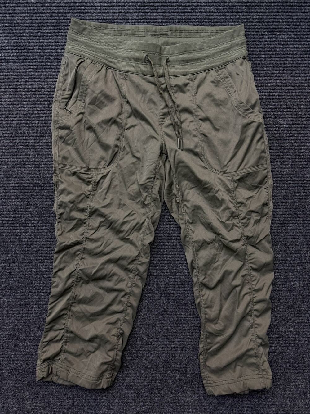 The North Face Aphrodite 2.0 Capri Women Medium Green Hiking Kayaking Walking